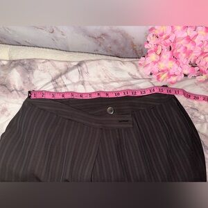 Fancy, comfy pin stripe slacks by Jones New York - 14 W - Dry Clean